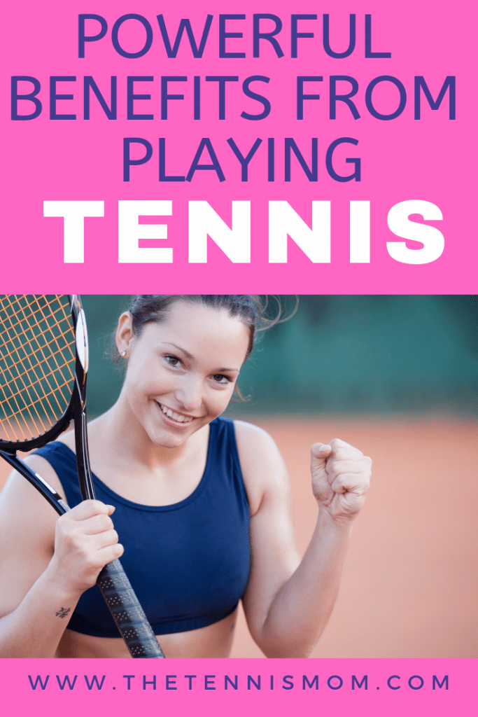 Life Benefits of Playing Tennis:  Did you know there are health benefits to playing tennis?  It can encourage cognition growth, weight loss, and help your relax!  Learn about all the benefits you receive when you are a tennis player!