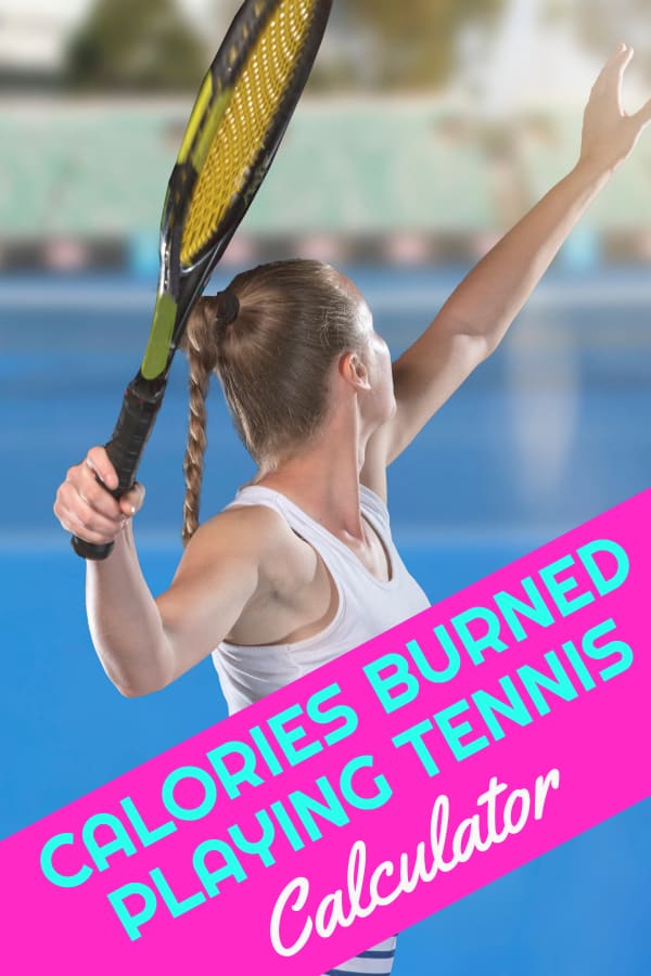 Calories Burned Playing Tennis Calculator