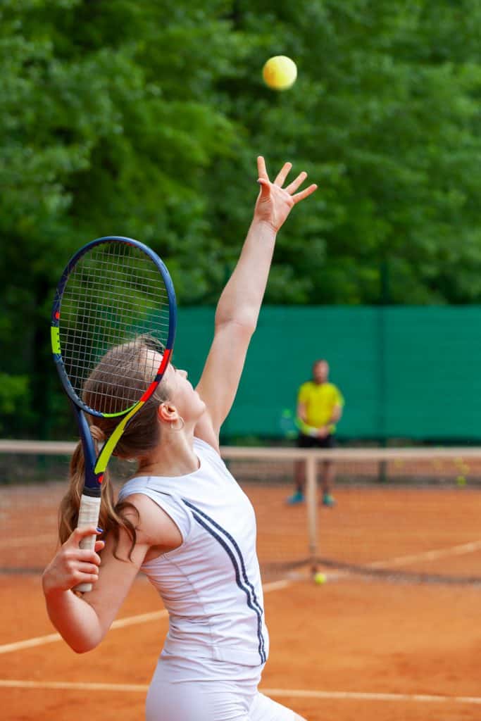 Practice Your Tennis Serve