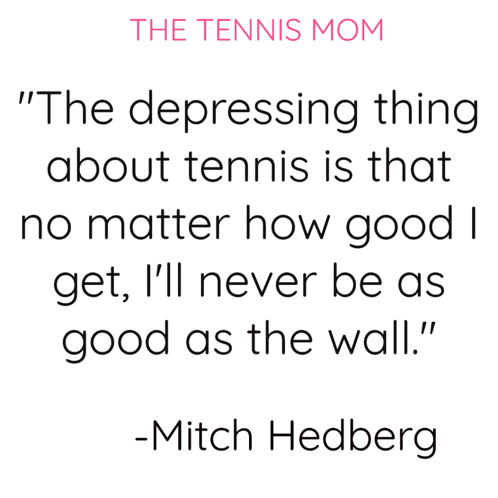 Quotes about tennis that are too funny!  Enjoy these hilarious tennis quotes that are perfect to share with team mates.