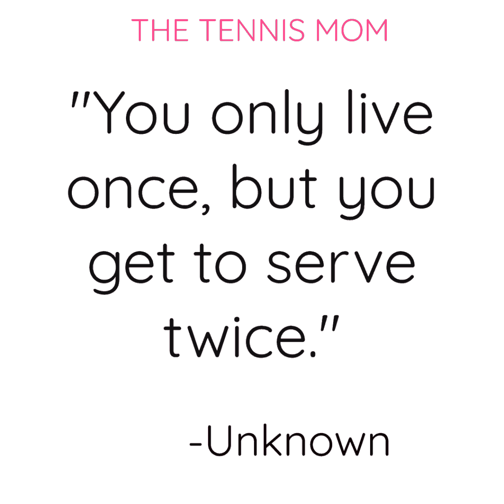 Funny tennis quotes that will make you smile. This hilarious tennis quote tells the truth about life.