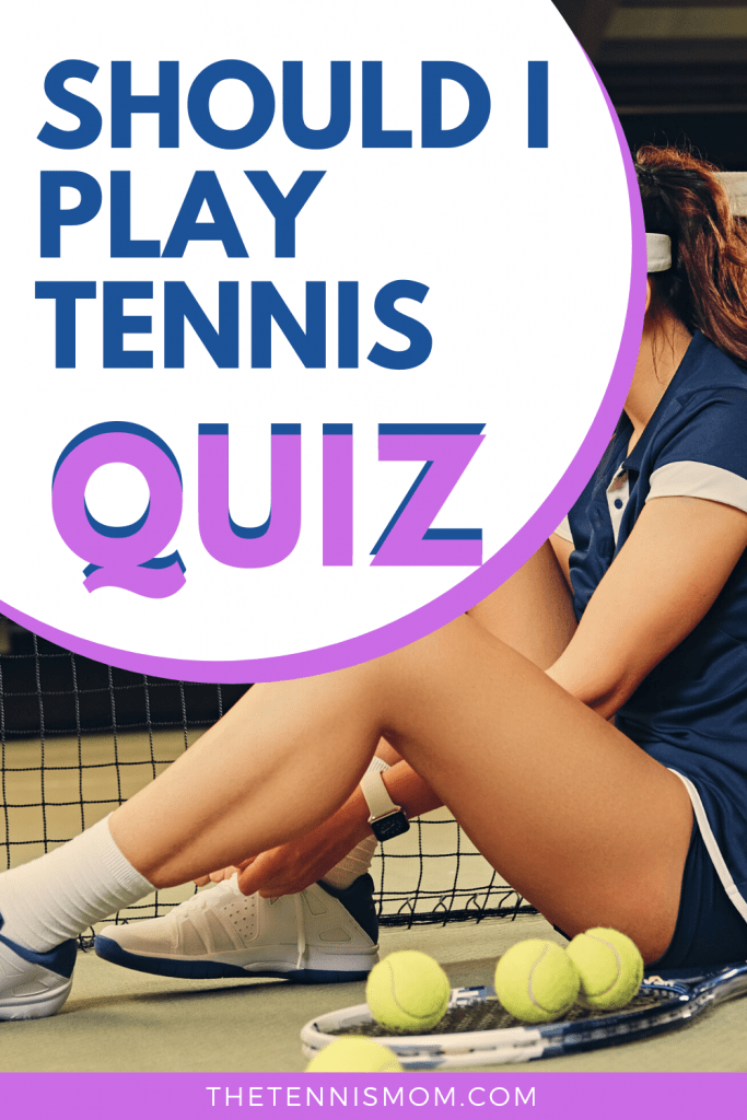 Are you wondering tennis is the right sport for you? Take the should I play tennis quiz to find out if becoming a tennis player is a good idea for you.