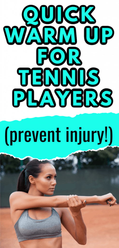 Tennis warm up games and ideas for tennis practice or matches. Tennis warm up for adults is important because it will keep your muscles flexible and prevent injury during your tennis play.