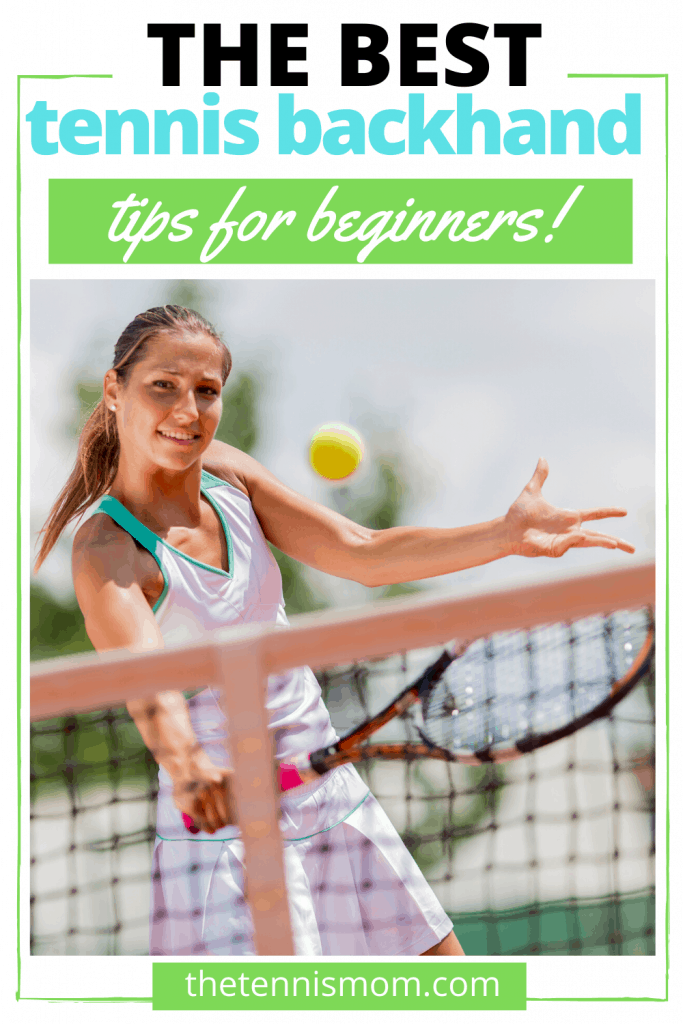 The best tennis backhand tips for beginners.  Use these tennis strategies to strengthen and improve your one handed or two handed backhand.  