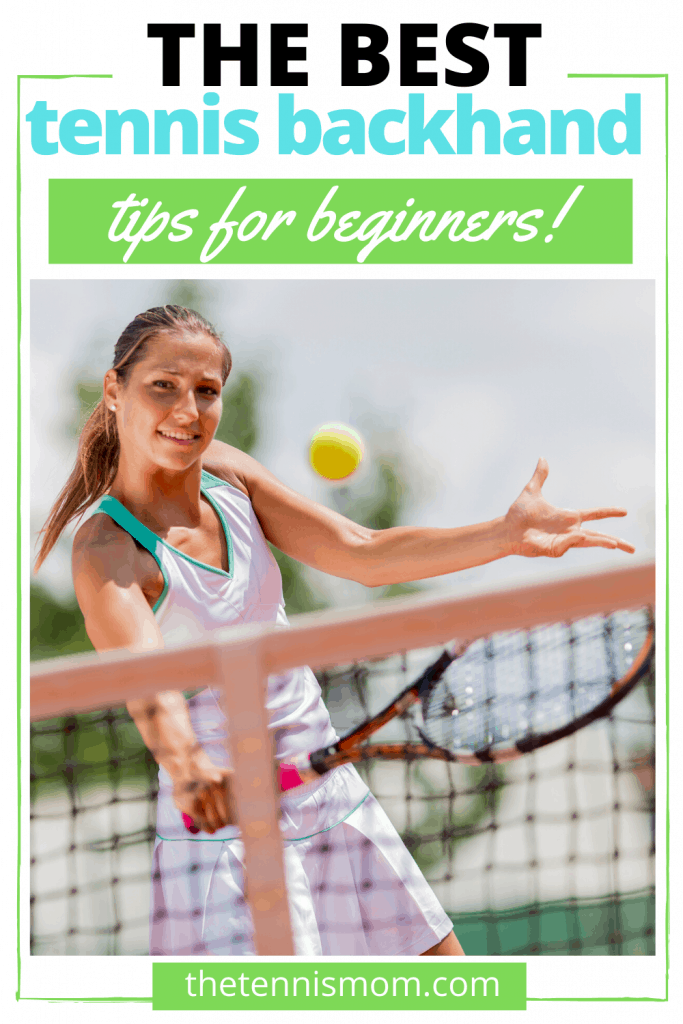 The best tennis backhand tips for beginners. Use these tennis strategies to strengthen and improve your one handed or two handed backhand. 