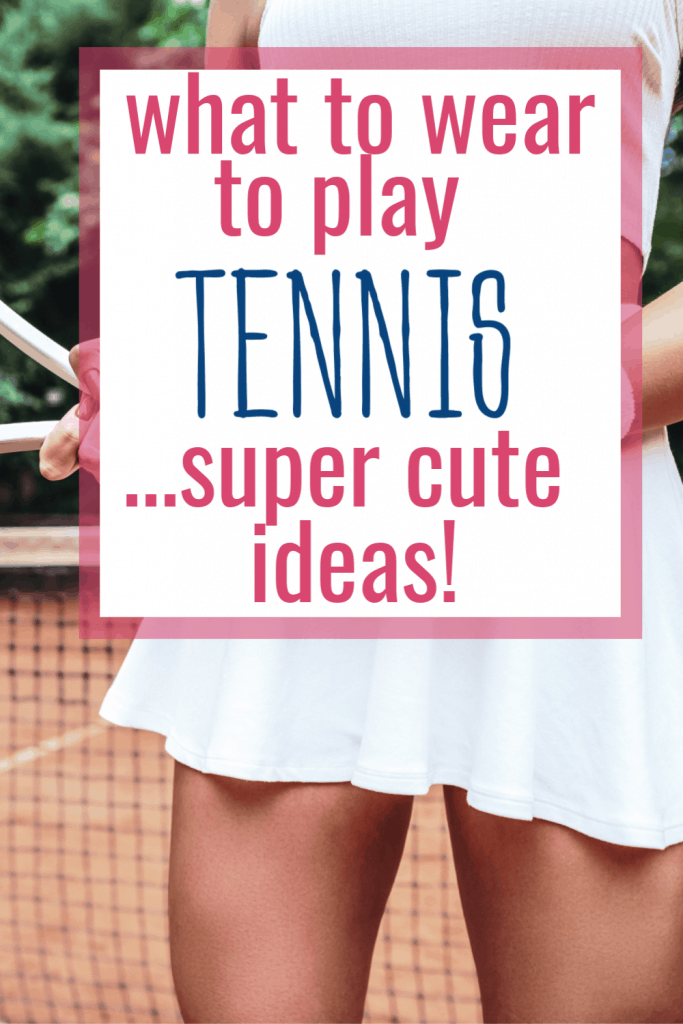 Are you wondering what to wear to play tennis?  Find out what proper tennis attire is whether you are playing tennis or just a spectator.  Super cute outfit ideas that are affordable.