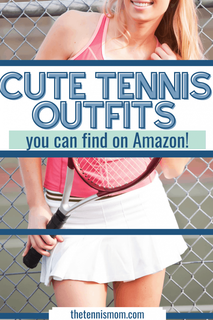 Cute Tennis Outfits You Can Actually Afford:  These tennis outfits for women are affordable and hot!  This collection of tennis skirts, tennis tops, and tennis dresses are sure to make you the start of tennis fashion during your next tennis match.  Look great on and off the court.